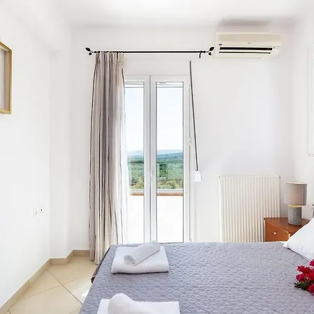 Jupiter With View, Private Pool And Tennis Court Kournas