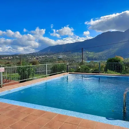 Jupiter With View, Private Pool And Tennis Court Villa Kournas