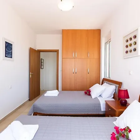 Villa Jupiter With View, Private Pool And Tennis Court Kournas